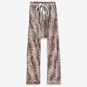 NWT R13 Leopard Print Slouchy Pants